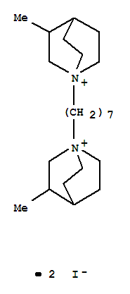 1,1'-heptane-1,7-diylbis(3-methyl-1-azoniabicyclo[2.2.2]octane) diiodide