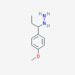 1-(4-methoxyphenyl)propylhydrazine