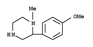 Piperazine, 2-(4-methoxyphenyl)-1-methyl-