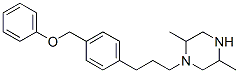 2,5-dimethyl-1-[3-[4-(phenoxymethyl)phenyl]propyl]piperazine