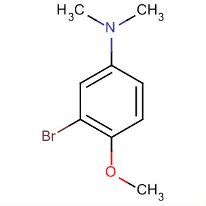 Benzenamine, 3-bromo-4-methoxy-N,N-dimethyl-