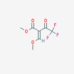 Methyl 4,4,4-trifluoro-2-(methoxymethylene)-3-oxobutanoate