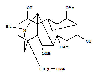 11aH-12,3,6a-Ethanylylidene-7,9-methanonaphth[2,3-b]azocine,aconitane-1,8,14,16-tetrol deriv.