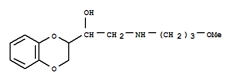 alpha-((N-(2-Methoxyethyl)methylamino)methyl)-1,4-benzodioxan-2-methanol