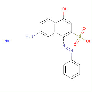 2-Naphthalenesulfonic acid, 7-amino-4-hydroxy-1-(phenylazo)-,monosodium salt
