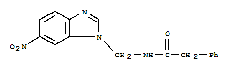 Benzeneacetamide,N-[(6-nitro-1H-benzimidazol-1-yl)methyl]-