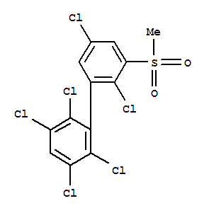 1,1'-Biphenyl, 2,2',3,5,5',6-hexachloro-3'-(methylsulfonyl)-