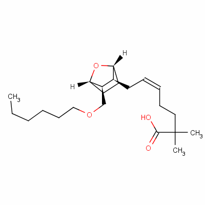 1-(2,2-Dimethylhept-5-eno-7-yl)-2-((hexyloxy)methyl)-7-oxabicyclo(2.2. 1)heptane