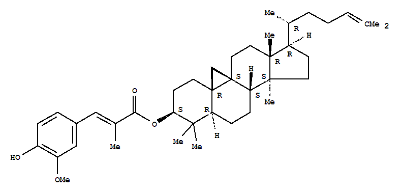 1H,19H-Cyclopropa[9,10]cyclopenta[a]phenanthrene,9,19-cyclolanost-24-en-3-ol deriv.