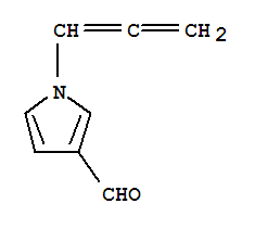 1H-Pyrrole-3-carboxaldehyde,1-(1,2-propadien-1-yl)-