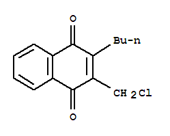 2-butyl-3-(chloromethyl)naphthalene-1,4-dione