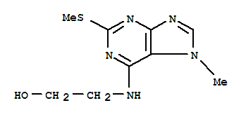 2-{[7-methyl-2-(methylsulfanyl)-7H-purin-6-yl]amino}ethanol