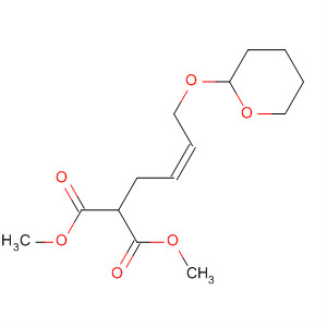 Propanedioic acid, [4-[(tetrahydro-2H-pyran-2-yl)oxy]-2-butenyl]-,dimethyl ester, (Z)-