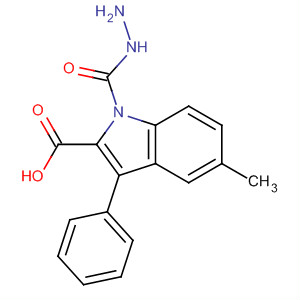 1H-Indole-2-carboxylic acid, 5-methyl-3-phenyl-, hydrazide