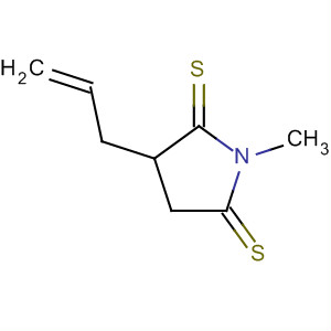 2,5-Pyrrolidinedithione, 1-methyl-3-(2-propenyl)-