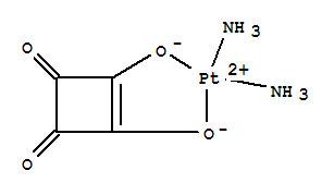 platinum(2+) 3,4-dioxocyclobut-1-ene-1,2-diolate diammoniate
