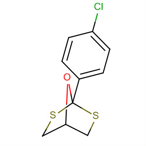 7-Oxa-2,6-dithiabicyclo[2.2.1]heptane, 1-(4-chlorophenyl)-