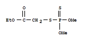 Acetic acid,2-[(dimethoxyphosphinothioyl)thio]-, ethyl ester