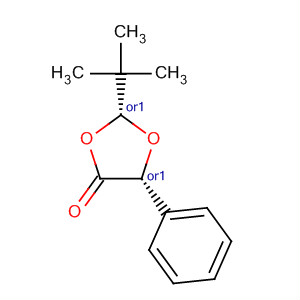 1,3-Dioxolan-4-one, 2-(1,1-dimethylethyl)-5-phenyl-, (2R,5R)-rel-