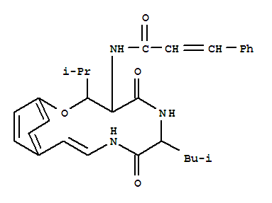 2-Oxa-6,9-diazabicyclo[10.2.2]hexadecane,2-propenamide deriv.