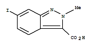 2H-Indazole-3-carboxylicacid, 6-iodo-2-methyl-
