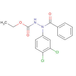 Hydrazinecarboxylic acid, 2-benzoyl-2-(3,4-dichlorophenyl)-, ethyl ester