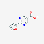 2-(furan-2-yl)pyrimidine-5-carboxylic Acid