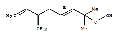 (2E)-1,1-dimethyl-5-methylidenehepta-2,6-dien-1-yl hydroperoxide