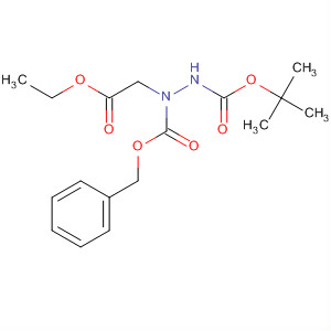1,2-Hydrazinedicarboxylic acid, 1-(2-ethoxy-2-oxoethyl)-,2-(1,1-dimethylethyl) 1-(phenylmethyl) ester