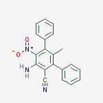 2-amino-5-methyl-3-nitro-4,6-diphenylbenzonitrile