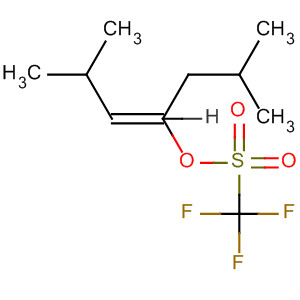 Methanesulfonic acid, trifluoro-, 3-methyl-1-(2-methylpropyl)-1-butenylester, (E)-