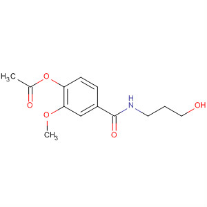 Benzamide, 4-(acetyloxy)-N-(3-hydroxypropyl)-3-methoxy-