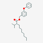 (3-phenoxyphenyl)methyl 2-propan-2-yldecanoate