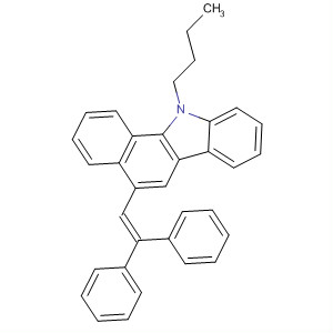 11H-Benzo[a]carbazole, 11-butyl-5-(2,2-diphenylethenyl)-