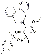 (2S,3S)-Ethyl 2-(dibenzylamino)-4,4,4-trifluoro-3-(tosyloxy) butanoate
