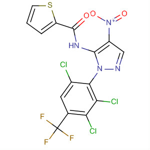 2-Thiophenecarboxamide,N-[4-nitro-1-[2,3,6-trichloro-4-(trifluoromethyl)phenyl]-1H-pyrazol-5-yl]-