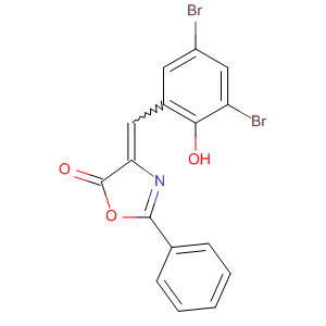 5(4H)-Oxazolone,4-[(3,5-dibromo-2-hydroxyphenyl)methylene]-2-phenyl-