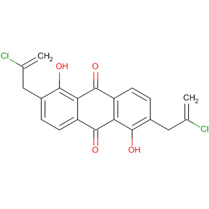 9,10-Anthracenedione, 2,6-bis(2-chloro-2-propenyl)-1,5-dihydroxy-