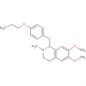 Isoquinoline,1,2,3,4-tetrahydro-6,7-dimethoxy-2-methyl-1-[(4-propoxyphenyl)methyl]-