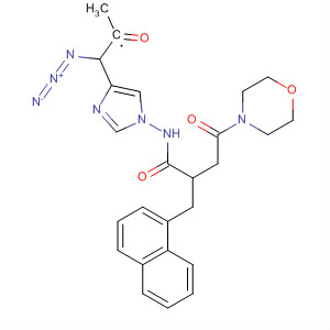 1H-Imidazole-4-propanoyl azide,a-[[4-(4-morpholinyl)-2-(1-naphthalenylmethyl)-1,4-dioxobutyl]amino]-