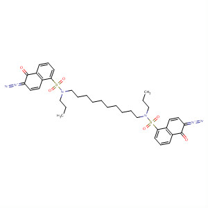 1-Naphthalenesulfonamide,N,N'-1,10-decanediylbis[6-diazo-5,6-dihydro-5-oxo-N-propyl-