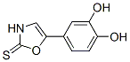 2(3H)-OXAZOLETHIONE,5-(3,4-DIHYDROXYPHENYL)-