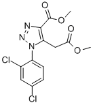 METHYL 1-(2,4-DICHLOROPHENYL)-5-(2-METHOXY-2-OXOETHYL)-1H-1,2,3-TRIAZOLE-4-CARBOXYLATE