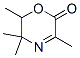 2H-1,4-Oxazin-2-one,  5,6-dihydro-3,5,5,6-tetramethyl-
