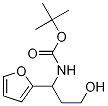TERT-BUTYL N-[1-(FURAN-2-YL)-3-HYDROXYPROPYL]CARBAMATE