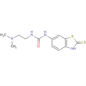 Urea,N-(2,3-dihydro-2-thioxo-6-benzothiazolyl)-N'-[2-(dimethylamino)ethyl]-