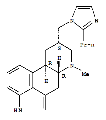 (8alpha,10xi)-6-methyl-8-[(2-propyl-1H-imidazol-1-yl)methyl]ergoline