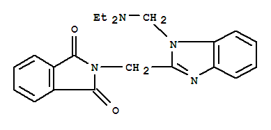 2-({1-[(diethylamino)methyl]-1H-benzimidazol-2-yl}methyl)-1H-isoindole-1,3(2H)-dione