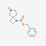 1,6-Diazaspiro[3.4]octane-1-carboxylic acid, phenylmethyl ester