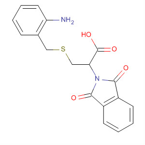 2H-Isoindole-2-acetic acid,a-[[[(2-aminophenyl)methyl]thio]methyl]-1,3-dihydro-1,3-dioxo-